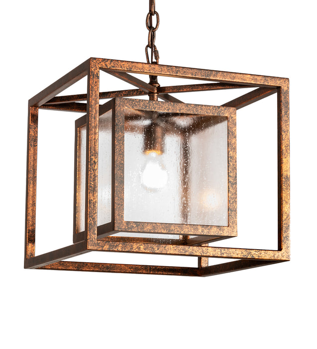 Meyda Tiffany 200628 One Light Pendant, Hanna Copper