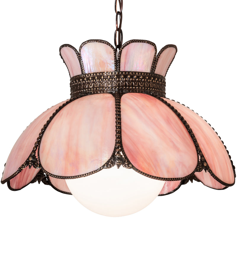 Meyda Tiffany 210544 One Light Pendant, Craftsman Brown,Mahogany Bronze