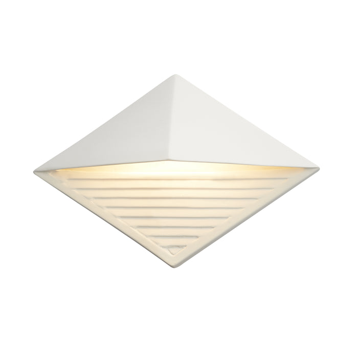 Justice Designs CER-5600-BIS LED Wall Sconce, Bisque
