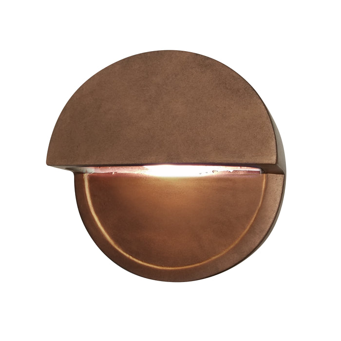 Justice Designs CER-5610-ANTC LED Wall Sconce, Antique Copper