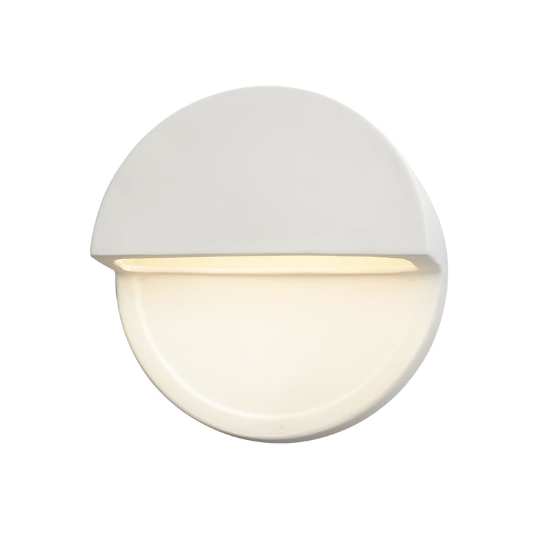 Justice Designs CER-5610-BIS LED Wall Sconce, Bisque