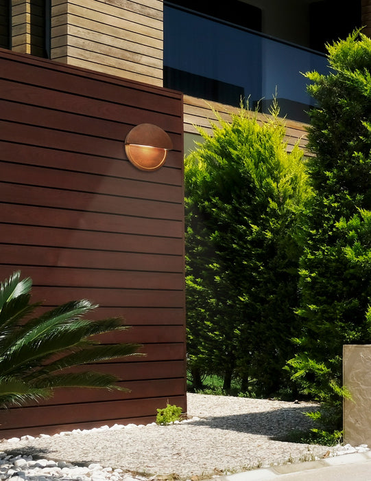 Justice Designs CER-5610W-ANTC LED Wall Sconce, Antique Copper