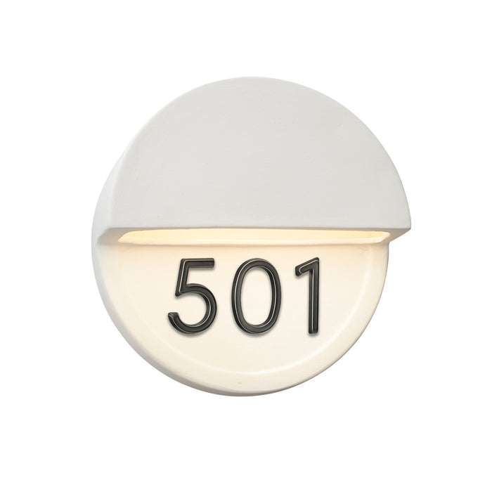 Justice Designs CER-5610W-BIS LED Wall Sconce, Bisque