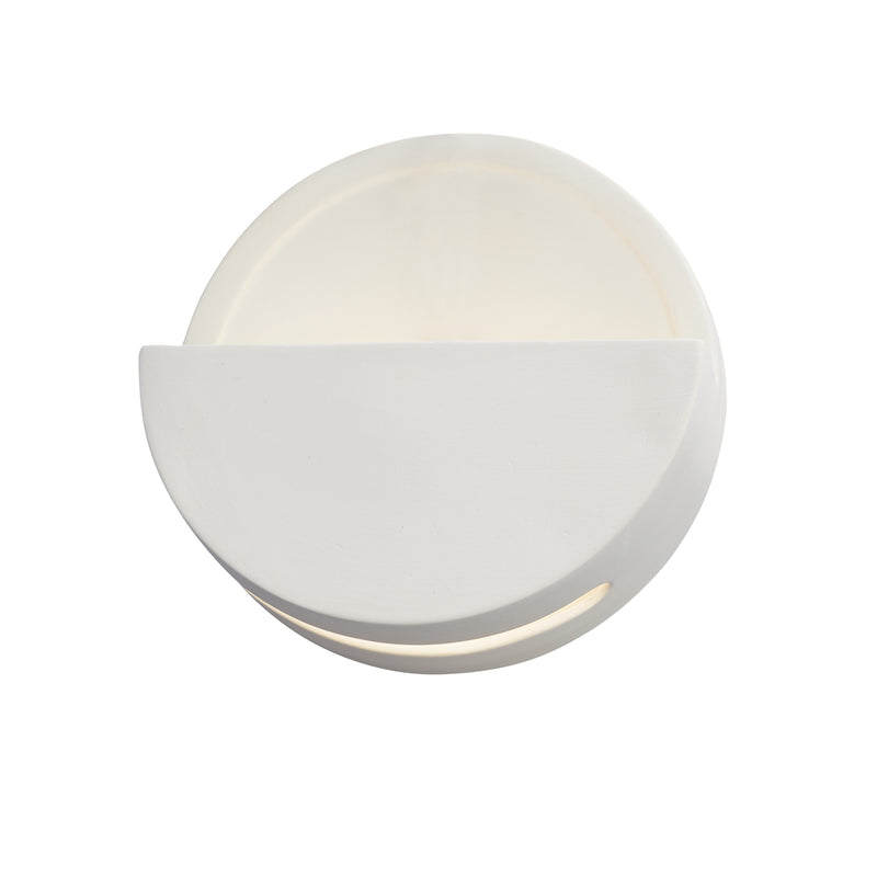 Justice Designs CER-5615-BIS LED Wall Sconce, Bisque