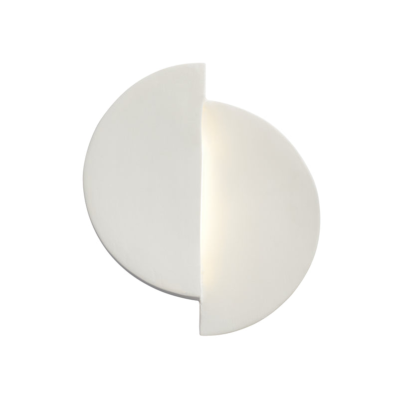 Justice Designs CER-5675-BIS LED Wall Sconce, Bisque