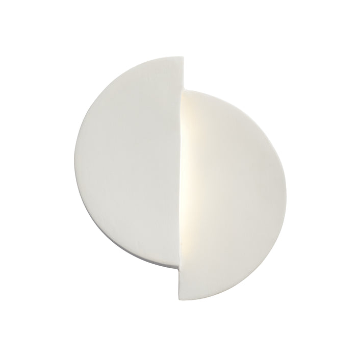 Justice Designs CER-5675-BIS LED Wall Sconce, Bisque