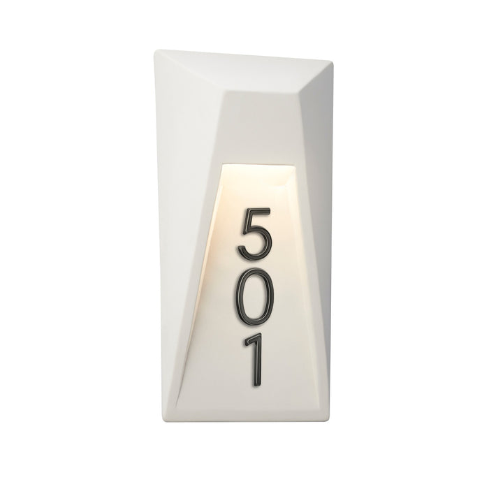 Justice Designs CER-5680W-BIS LED Wall Sconce, Bisque