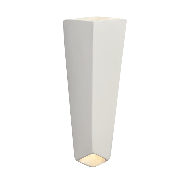 Justice Designs CER-5825-BIS LED Wall Sconce, Bisque