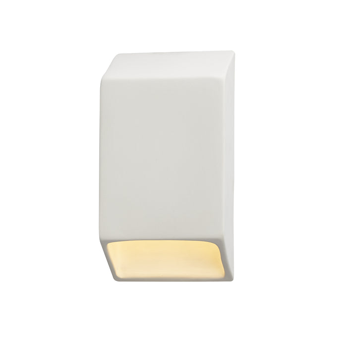 Justice Designs CER-5860-BIS LED Wall Sconce, Bisque