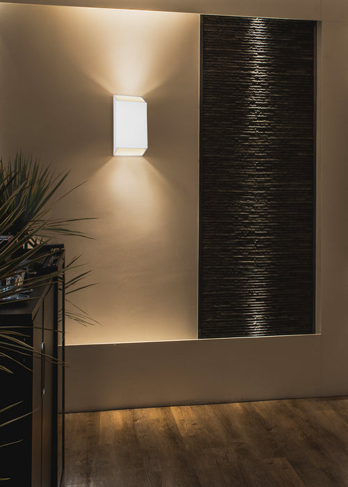Justice Designs CER-5875-TRAG LED Wall Sconce, Greco Travertine