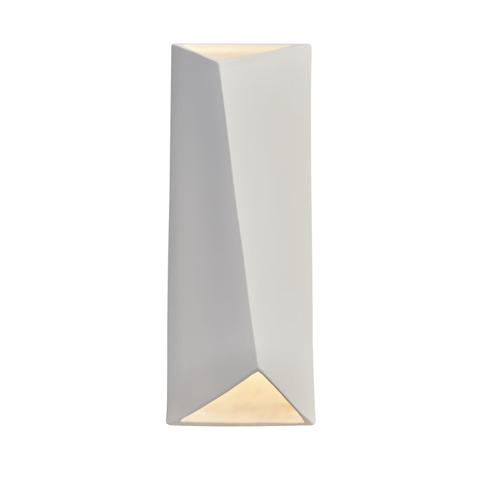 Justice Designs CER-5895-BIS LED Wall Sconce, Bisque