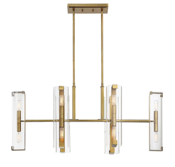 Savoy House 1-9773-12-322 12 Light Chandelier, Warm Brass