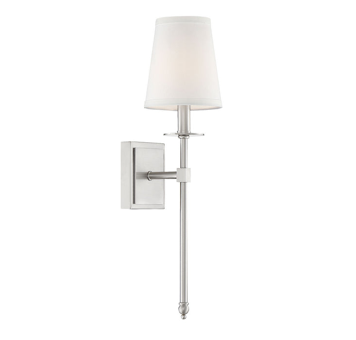 Savoy House 9-302-1-SN One Light Wall Sconce, Satin Nickel