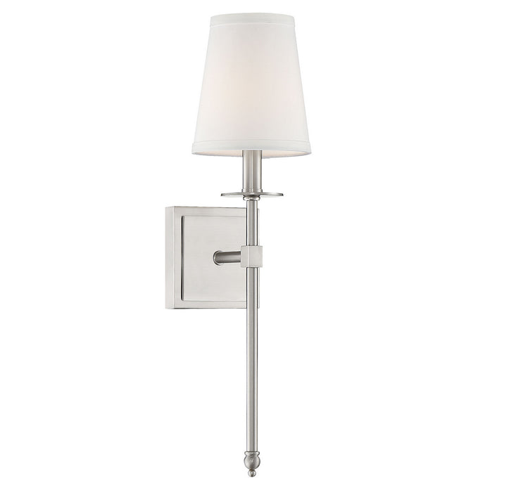 Savoy House 9-302-1-SN One Light Wall Sconce, Satin Nickel