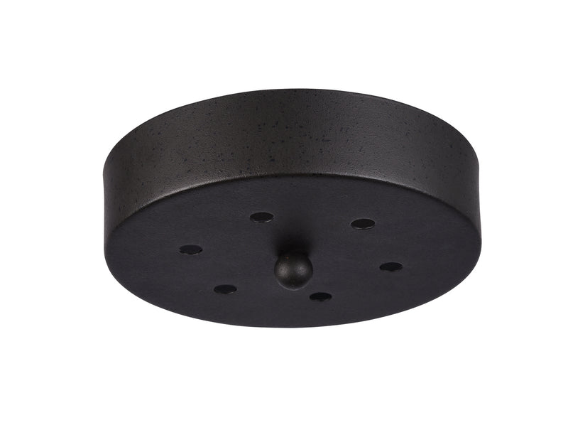 Matteo Lighting CNP0206RB Ceiling Canopy, Rusty Black