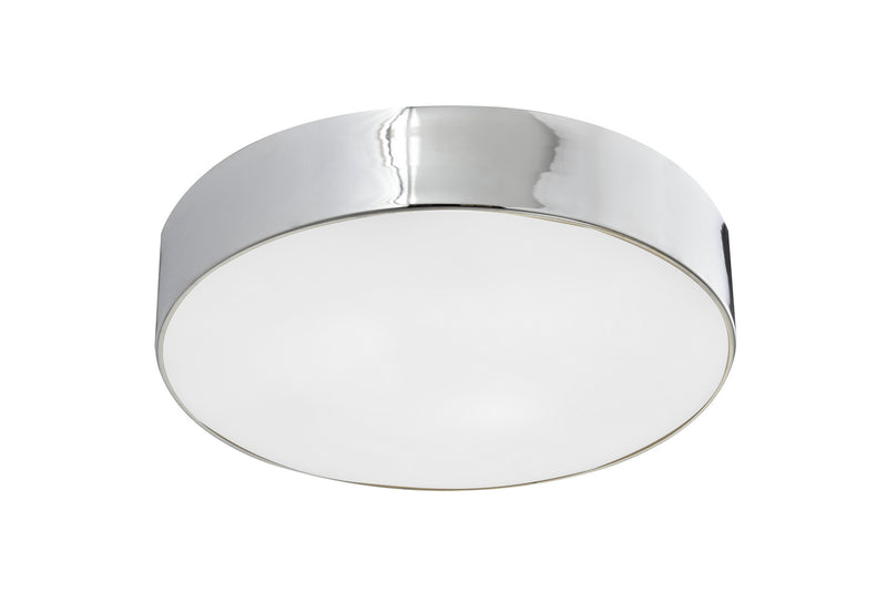 Matteo Lighting M12702CH Two Light Flush Mount, Chrome