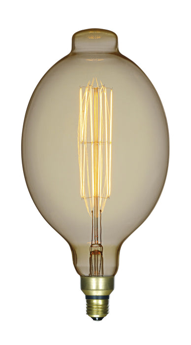 Satco S2432 Light Bulb, Amber