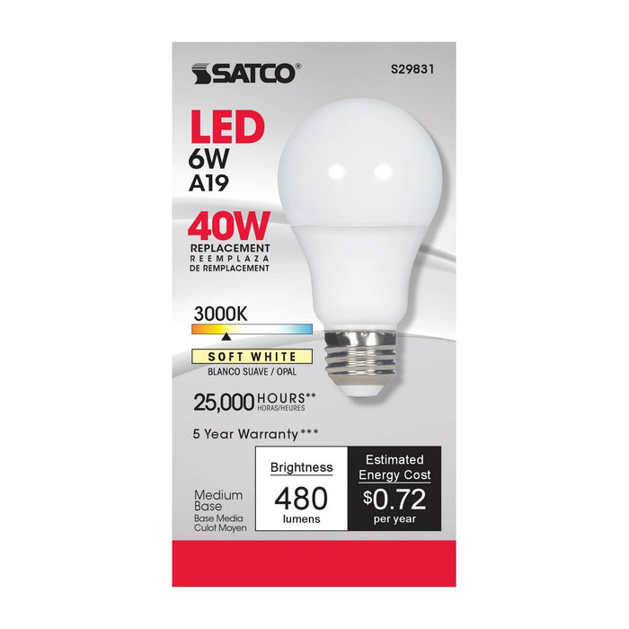 Satco S29831 Light Bulb, Frost