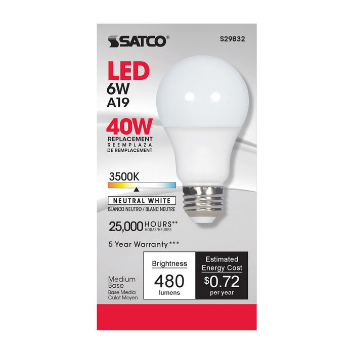 Satco S29832 Light Bulb, Frost