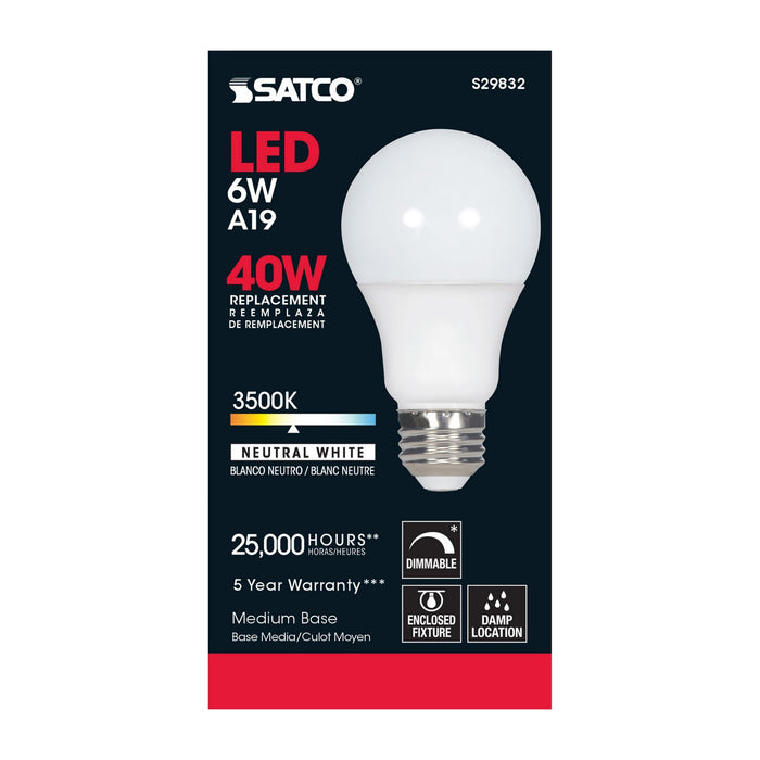 Satco S29832 Light Bulb, Frost