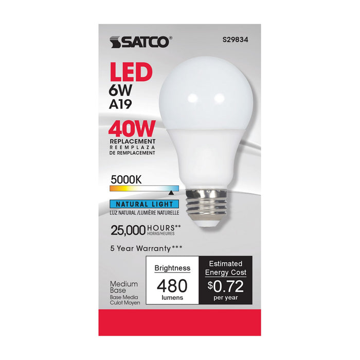 Satco S29834 Light Bulb, Frost