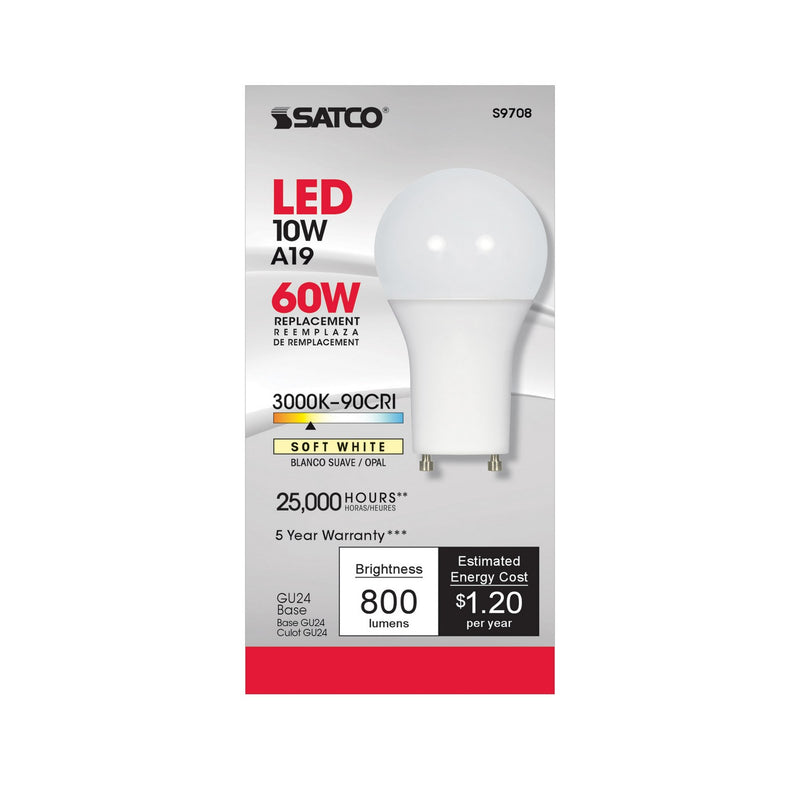 Satco S9708 Light Bulb, Frost