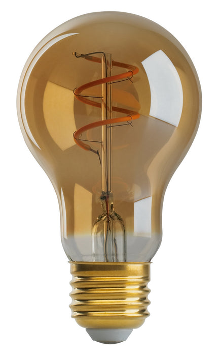 Satco S9966 Light Bulb, Transparent Amber