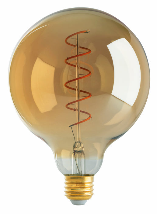 Satco S9969 Light Bulb, Transparent Amber