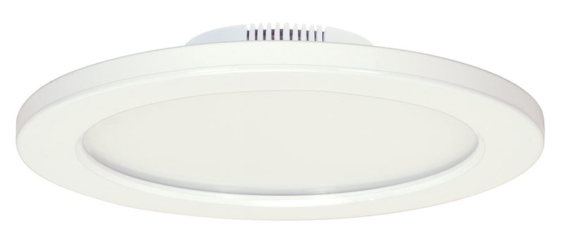 Satco S9882 LED Flush Mount, White