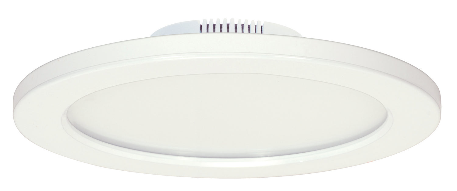Satco S9882 LED Flush Mount, White