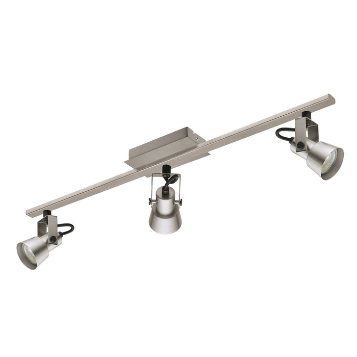 Eglo USA 203247A Three Light Track, Matte Nickel