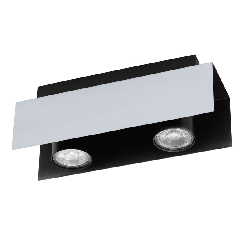 Eglo USA 97395A LED Fixed Track Light, Aluminum/Black