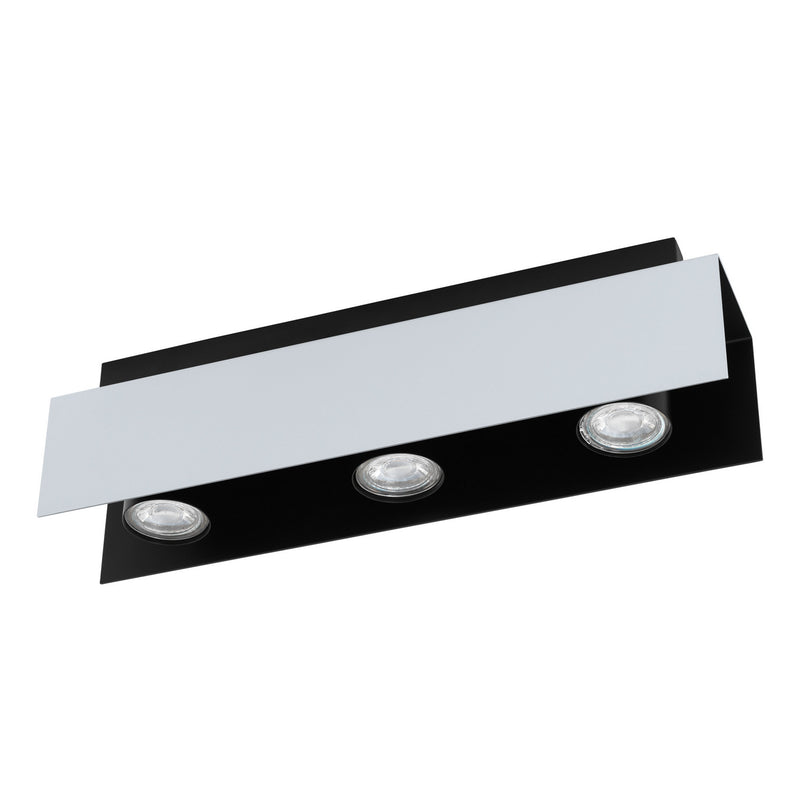 Eglo USA 97396A LED Fixed Track Light, Aluminum/Black