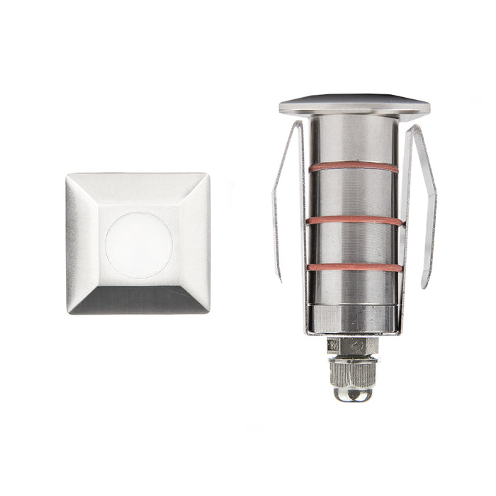 W.A.C. Lighting 1051-30SS LED Indicator Light, Stainless Steel