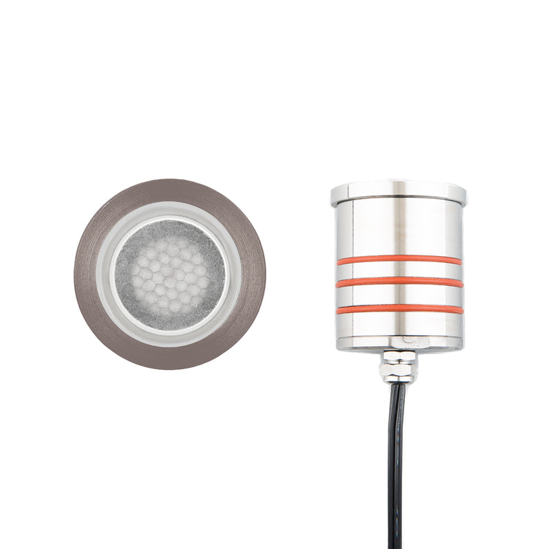 W.A.C. Lighting 2012-30BS LED Indicator Light, Bronzed Stainless Steel