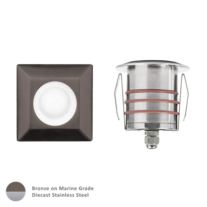 W.A.C. Lighting 2051-30BS LED Indicator Light, Bronzed Stainless Steel