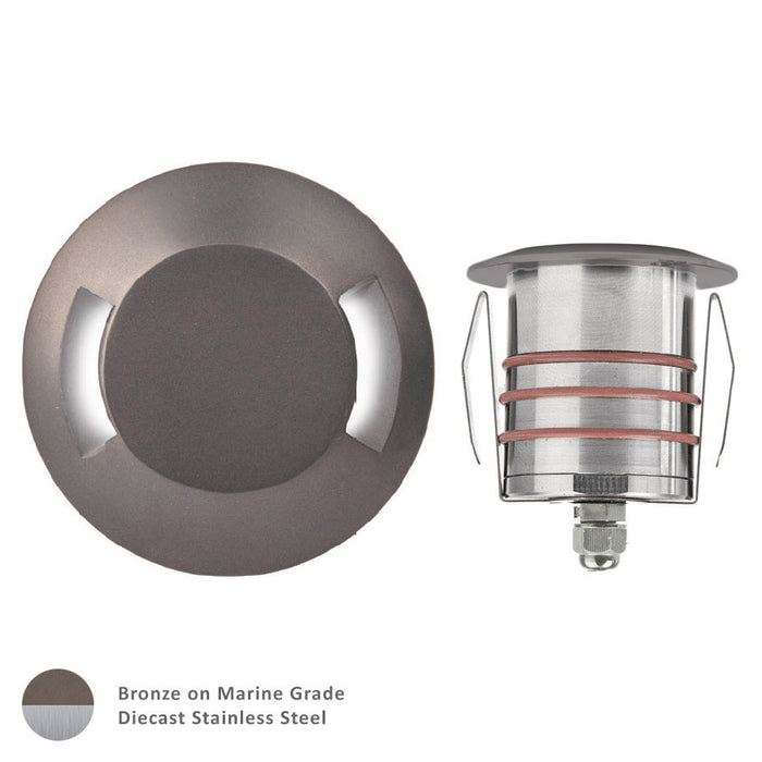 W.A.C. Lighting 2071-30BS LED Indicator Light, Bronzed Stainless Steel