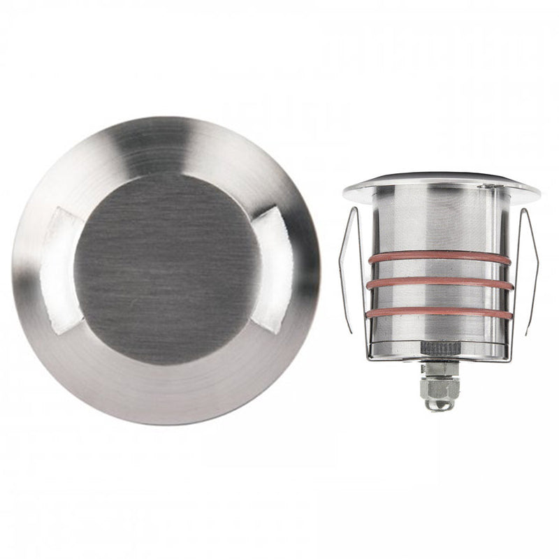 W.A.C. Lighting 2071-30SS LED Indicator Light, Stainless Steel