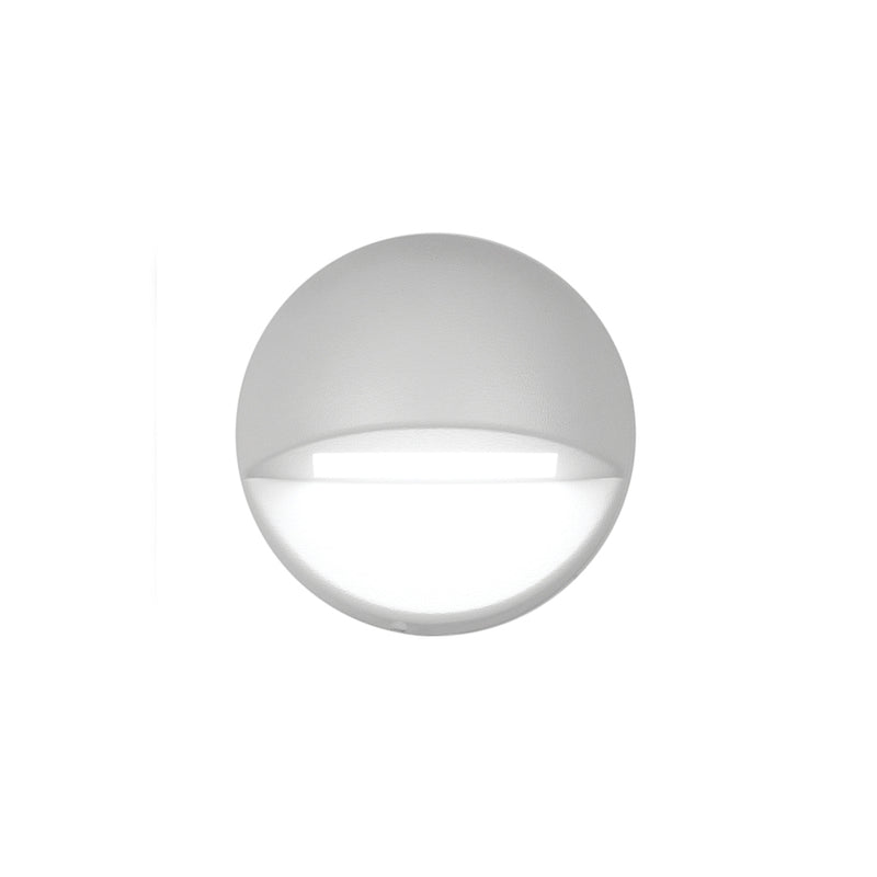 W.A.C. Lighting 3011-27WT LED Deck and Patio Light, White On Aluminum