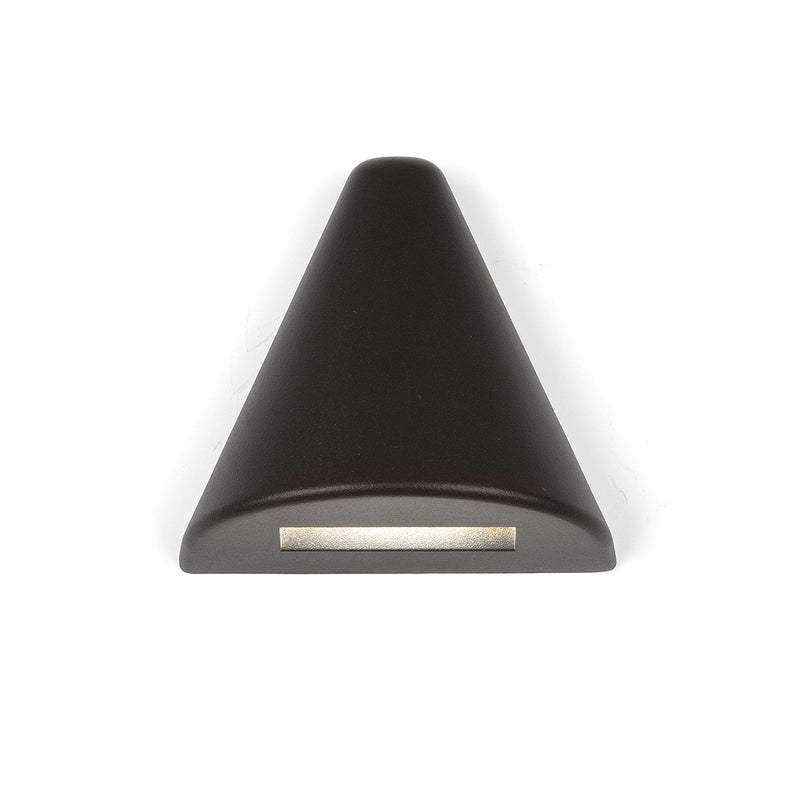 W.A.C. Lighting 3021-27BK LED Deck and Patio Light, Black On Aluminum