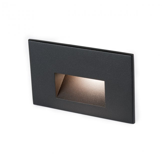 W.A.C. Lighting 4011-30BK LED Step and Wall Light, Black On Aluminum