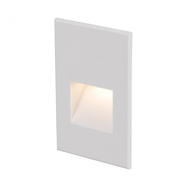 W.A.C. Lighting 4021-30WT LED Step and Wall Light, White On Aluminum