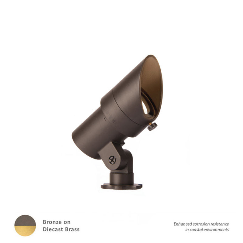 W.A.C. Lighting 5111-30BBR LED Accent Light, Bronze On Brass