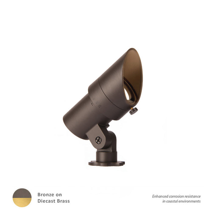 W.A.C. Lighting 5111-30BBR LED Accent Light, Bronze On Brass