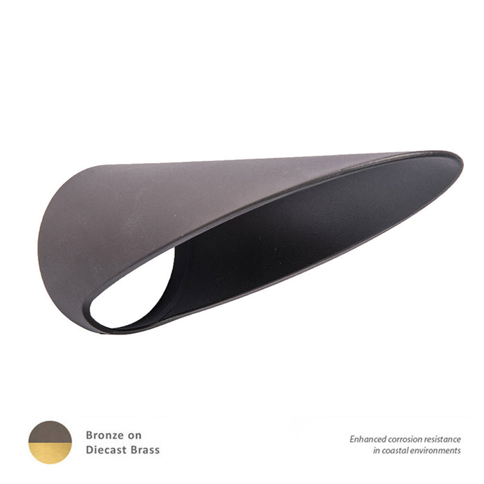 W.A.C. Lighting 5111-LSHR-BBR Mounting Accessory, Bronze On Brass