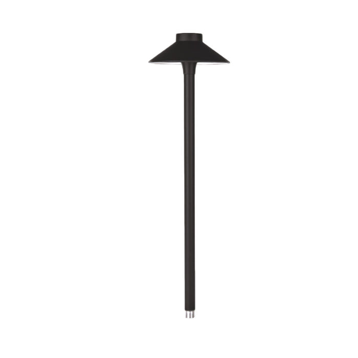 W.A.C. Lighting 6041-27BK LED Area Light, Black On Aluminum