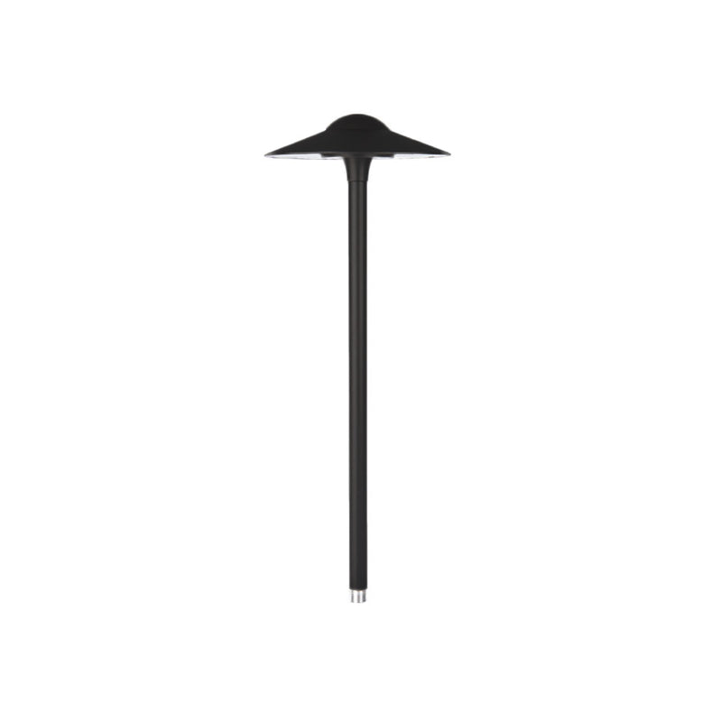 W.A.C. Lighting 6051-30BK LED Area Light, Black On Aluminum