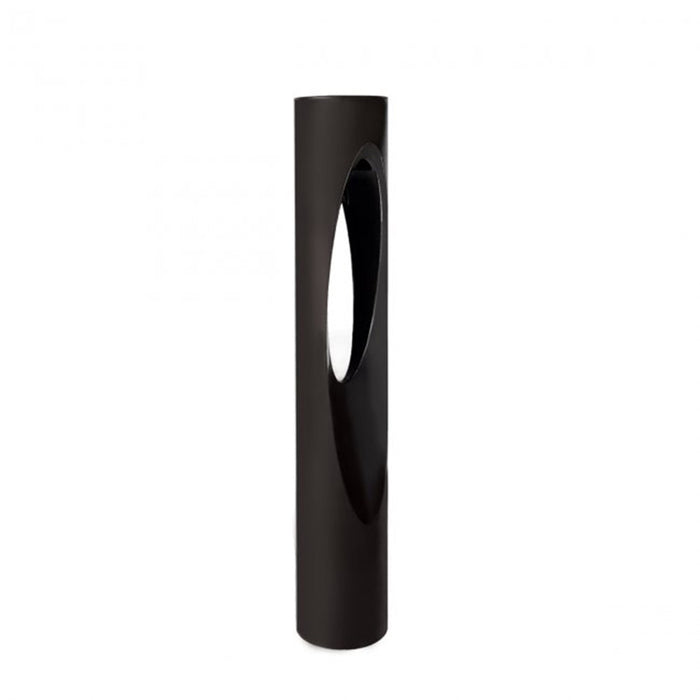W.A.C. Lighting 6612-27BK LED Bollard, Black On Aluminum
