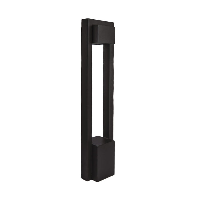 W.A.C. Lighting 6642-30BK LED Bollard, Black On Aluminum
