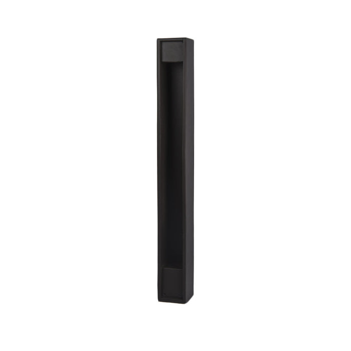 W.A.C. Lighting 6651-30BK LED Bollard, Black On Aluminum